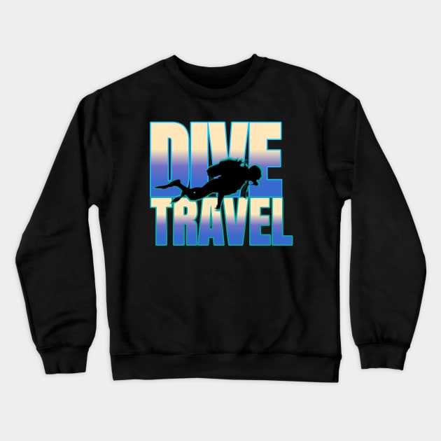 Scuba diving t-shirt designs Crewneck Sweatshirt by Coreoceanart